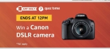 Amazon Quiz [25 Dec] – DLSR CAMERA