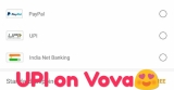 Vova app update: Pay using UPI on Vova app